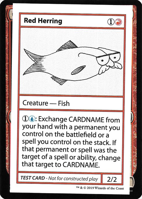 Red Herring highlighted card art