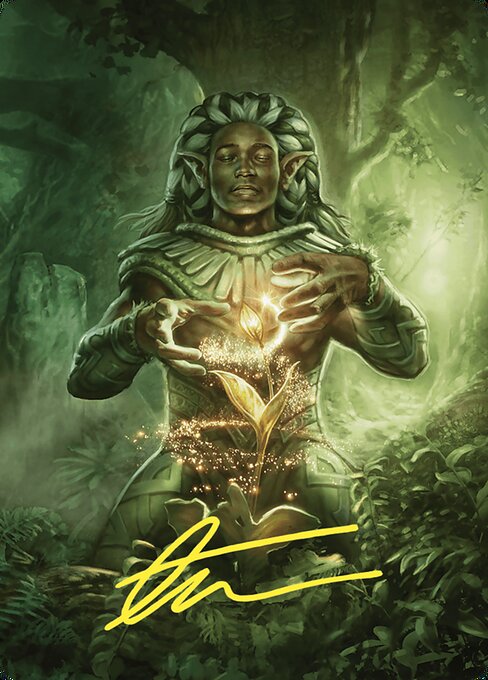 Elvish Mystic // Elvish Mystic highlighted card art