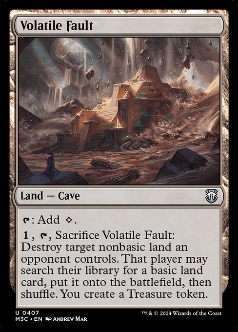 Volatile Fault highlighted card art