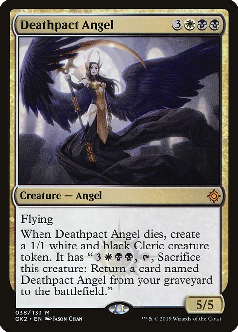Deathpact Angel highlighted card art