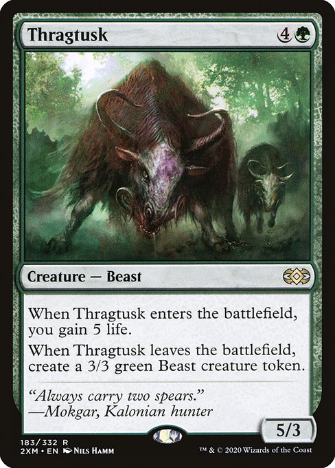 Thragtusk from Double Masters