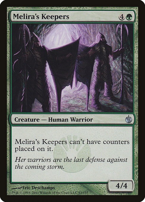 Melira's Keepers from Mirrodin Besieged