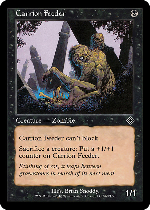 Carrion Feeder from Magic Online Theme Decks