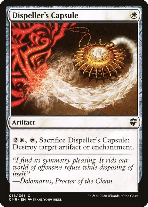 Dispeller's Capsule from Commander Legends