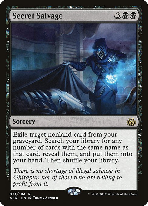 Secret Salvage from Aether Revolt