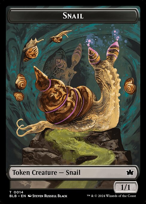 Snail highlighted card art