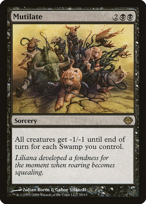 Mutilate from Duel Decks: Garruk vs. Liliana