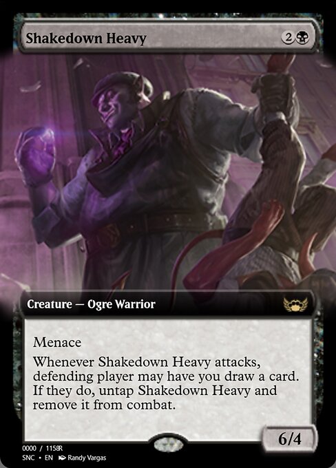 Shakedown Heavy highlighted card art