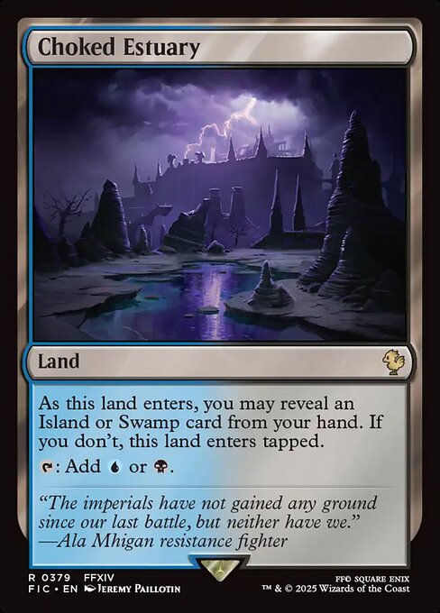 Choked Estuary highlighted card art