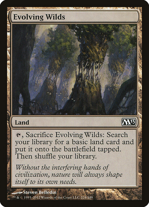 Evolving Wilds from Magic 2013