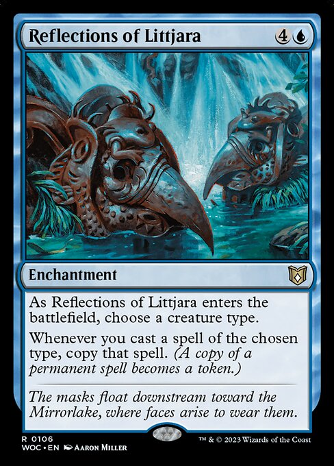 Reflections of Littjara from Wilds of Eldraine Commander