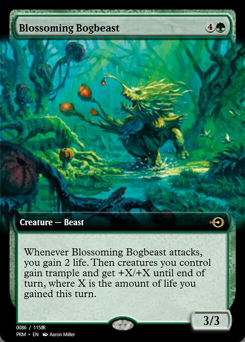 Blossoming Bogbeast highlighted card art