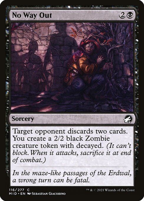 No Way Out from Innistrad: Midnight Hunt