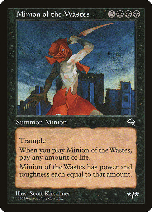 Minion of the Wastes highlighted card art