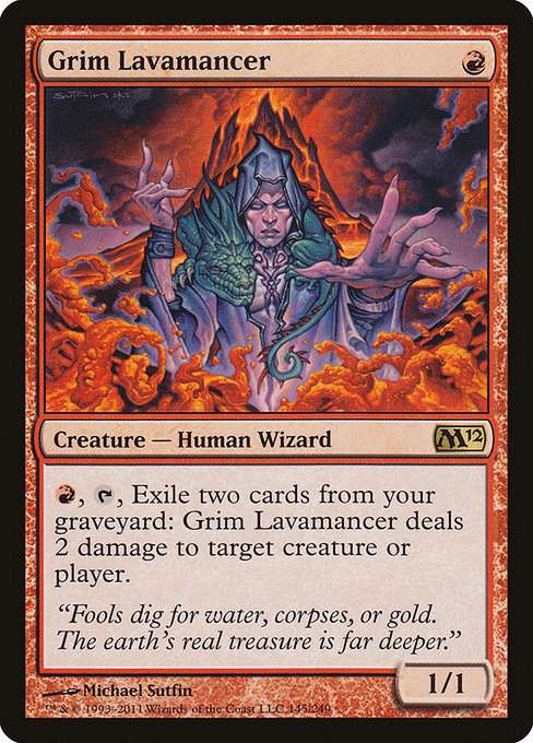 Grim Lavamancer from Magic 2012