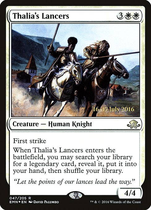 Thalia's Lancers from Eldritch Moon Promos