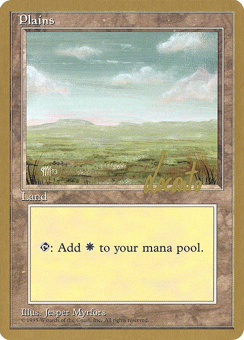 Plains from Pro Tour Collector Set