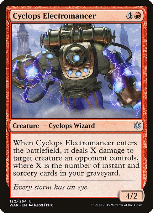 Cyclops Electromancer from War of the Spark