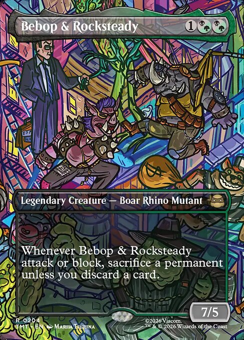 Bebop & Rocksteady from Teenage Mutant Ninja Turtles