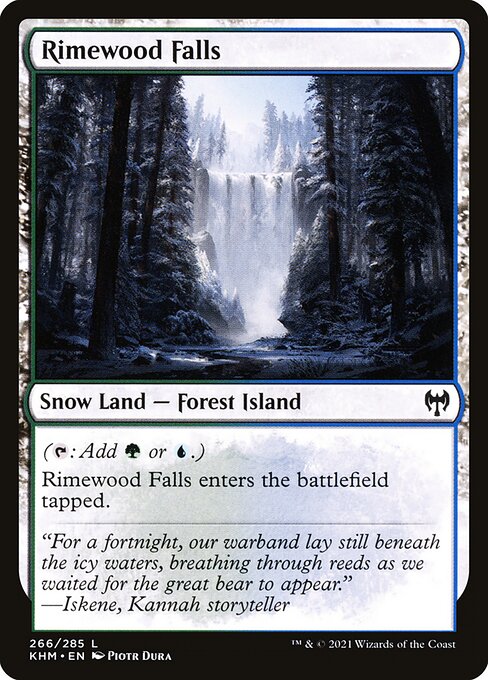 Rimewood Falls highlighted card art