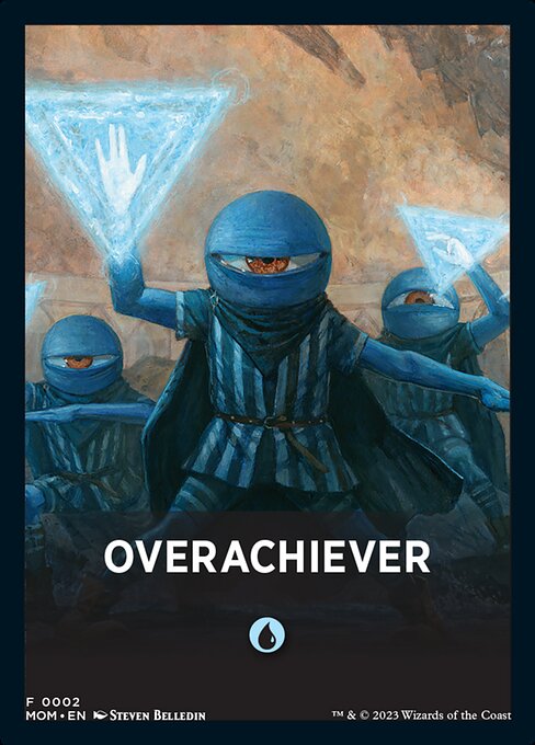 Overachiever highlighted card art