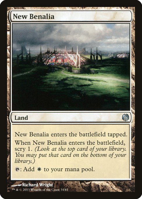 New Benalia from Duel Decks: Heroes vs. Monsters