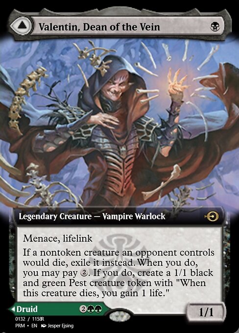 Valentin, Dean of the Vein // Lisette, Dean of the Root highlighted card art