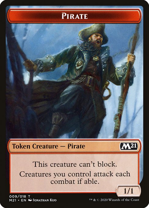 Pirate from Core Set 2021 Tokens
