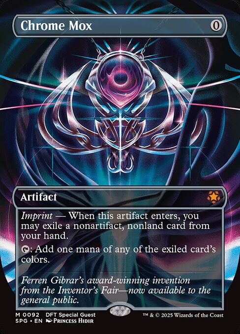Chrome Mox highlighted card art