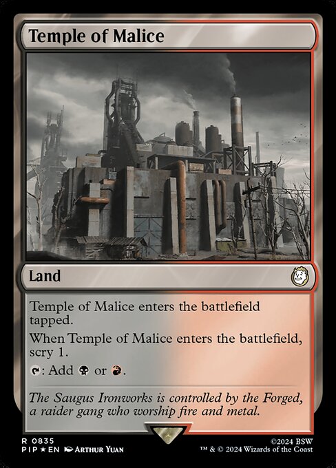 Temple of Malice from Fallout