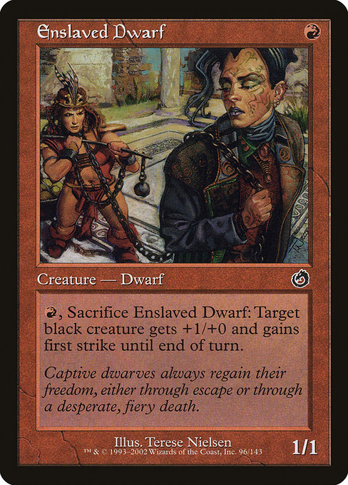 Enslaved Dwarf highlighted card art