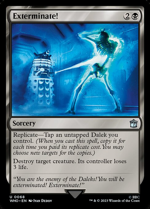 Exterminate! highlighted card art