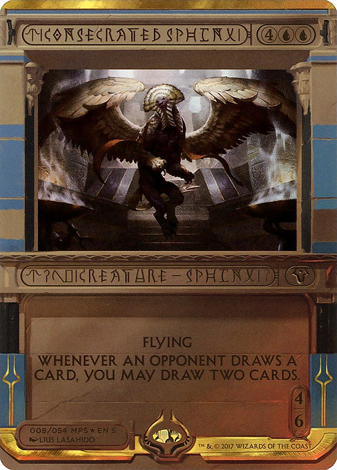 Consecrated Sphinx from Amonkhet Invocations