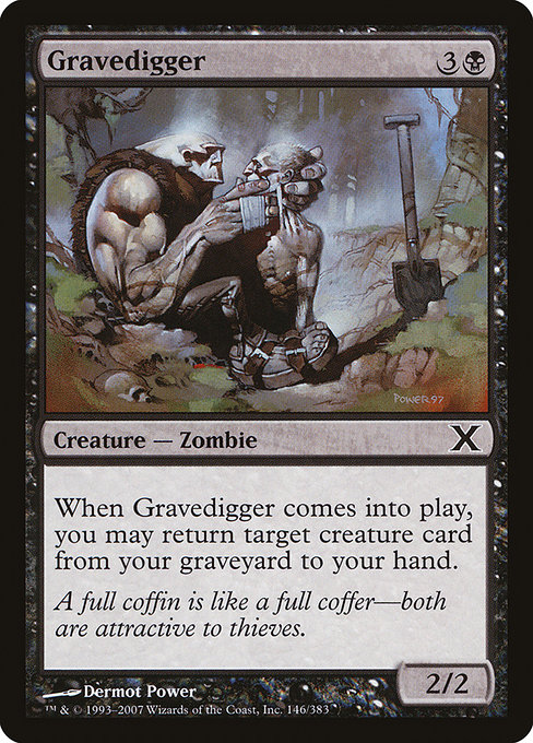 Gravedigger from Tenth Edition