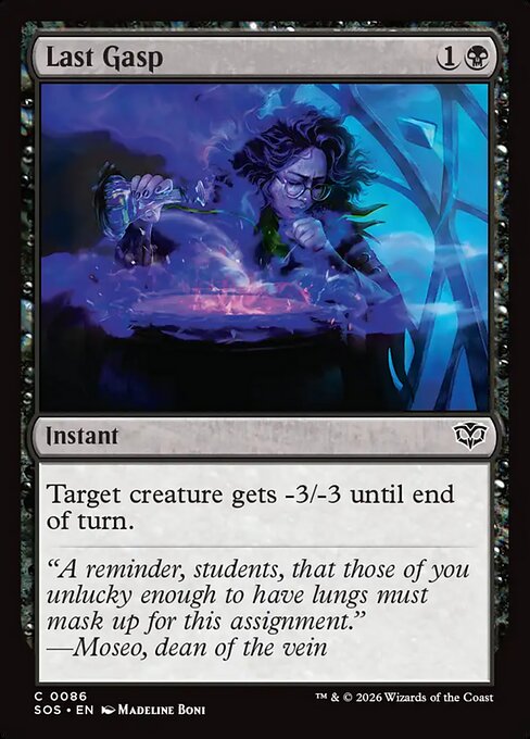 Last Gasp from Secrets of Strixhaven