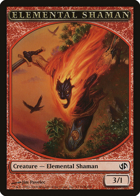 Elemental Shaman from Duel Decks: Jace vs. Chandra Tokens