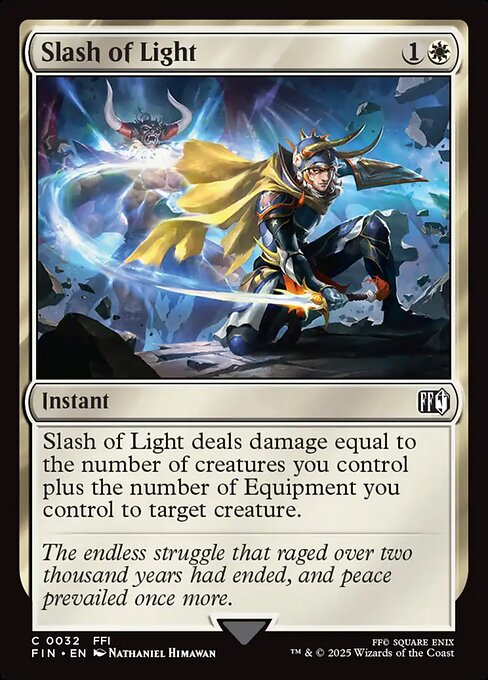 Slash of Light highlighted card art