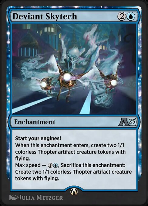 Deviant Skytech highlighted card art