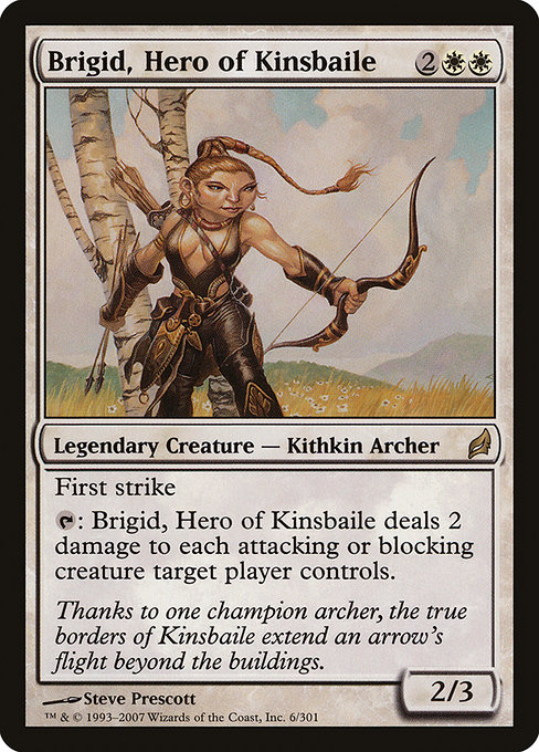 Brigid, Hero of Kinsbaile highlighted card art