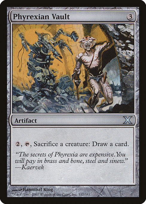 Phyrexian Vault from Tenth Edition