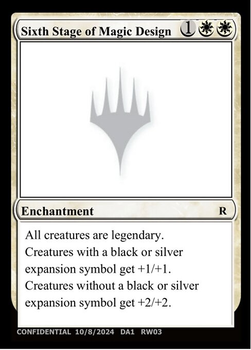 Sixth Stage of Magic Design highlighted card art