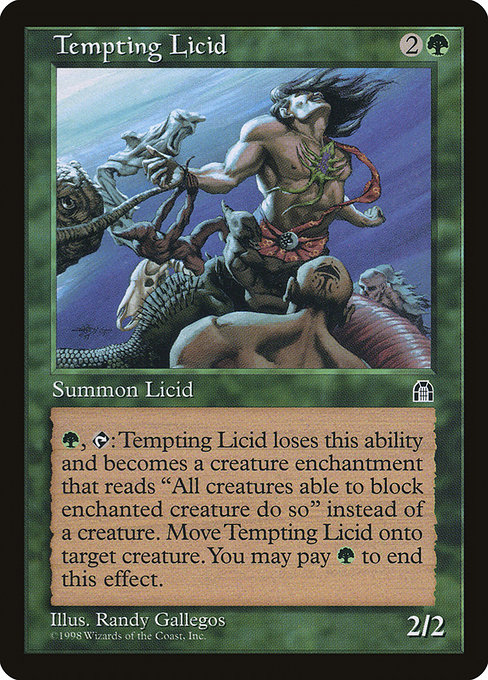 Tempting Licid highlighted card art