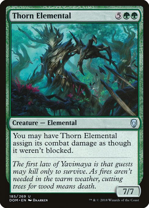 Thorn Elemental highlighted card art