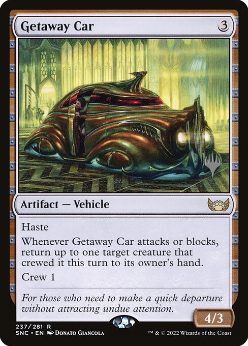 Getaway Car from Streets of New Capenna Promos