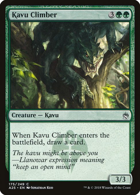 Kavu Climber from Masters 25