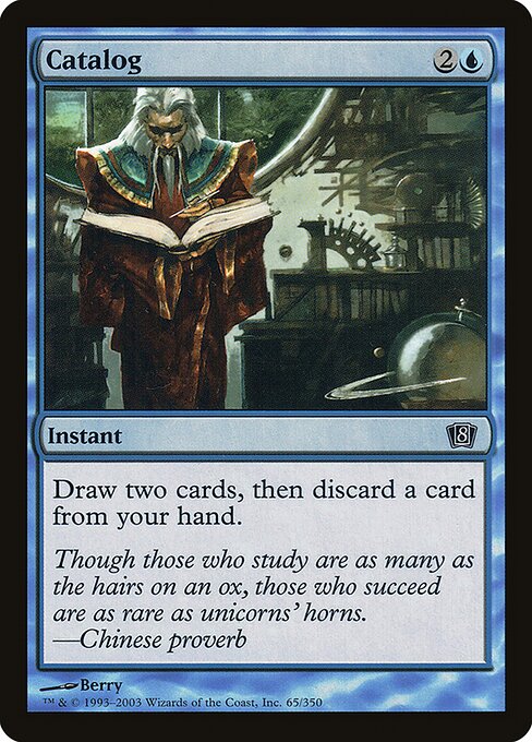 Catalog from Eighth Edition