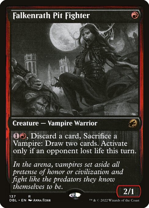 Falkenrath Pit Fighter from Innistrad: Double Feature