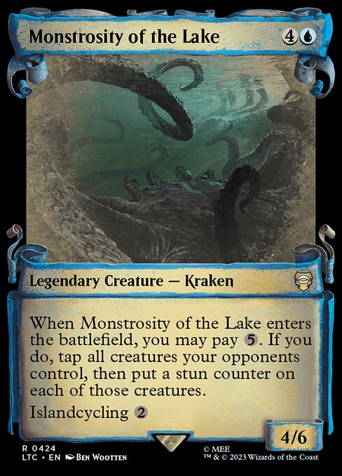 Monstrosity of the Lake highlighted card art