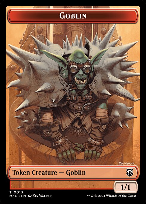 Goblin from Modern Horizons 3 Commander Tokens