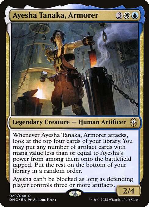 Ayesha Tanaka, Armorer from Dominaria United Commander